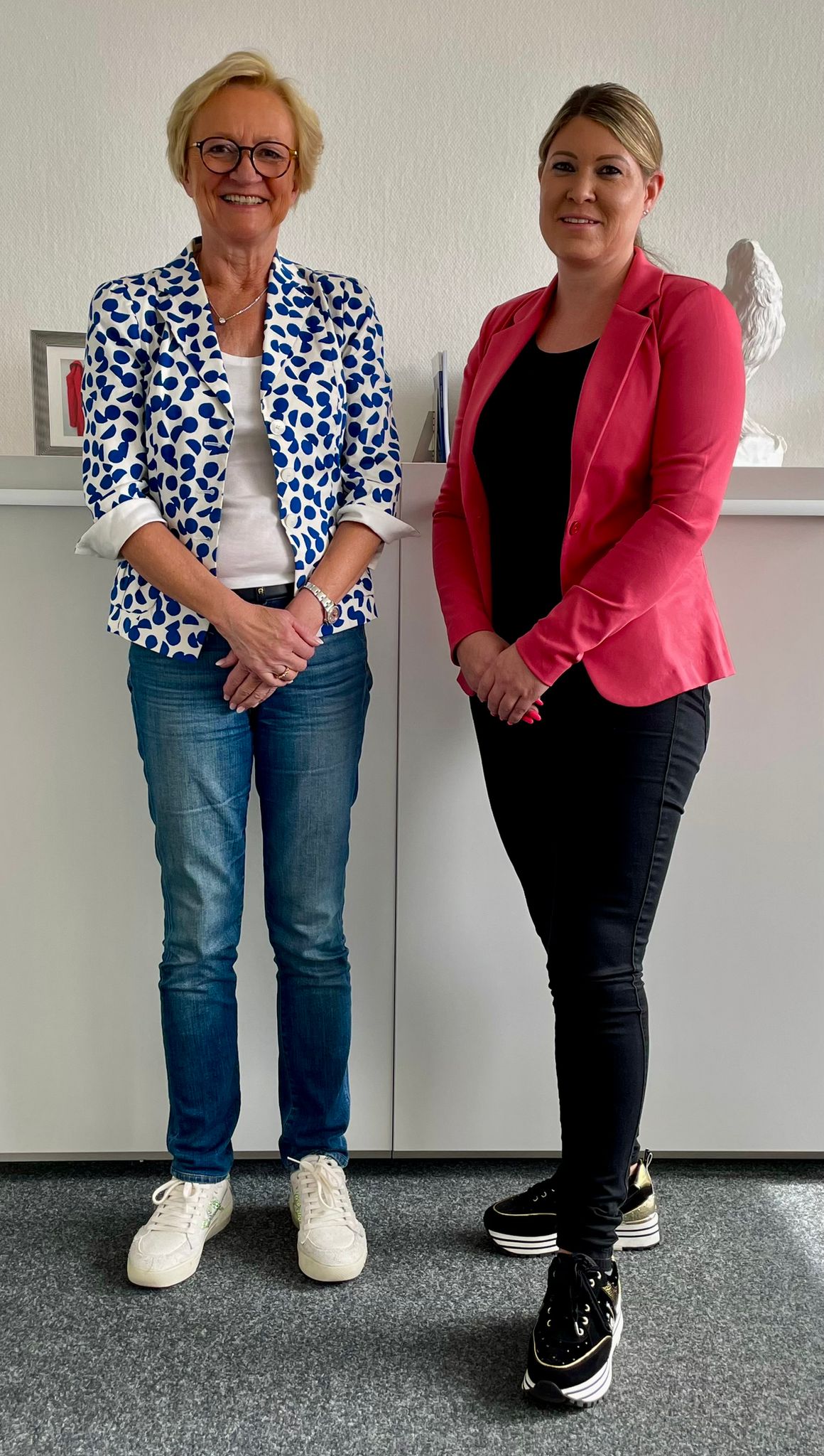 Die neue Landesvorsitzende der Gewerkschaft der Polizei (GdP) Rheinland ...